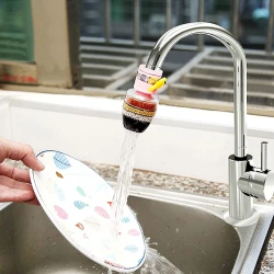 Mini Kitchen Faucet Tap Water Purifier - Water Clean Purifier Filter with Filtration Cartridge