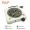 RAF Electric Stove and Hot Plate R.8010B – 1000W Fast Heating Cooker with Auto On/Off and Easy-to-Clean Surface