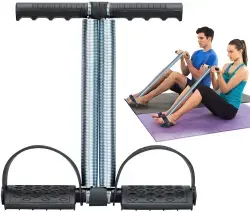 Tummy Trimmer Exercise Machine – Single/Double Spring Weight Loss Equipment for Men and Women