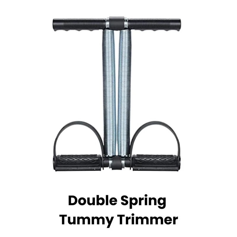 Tummy Trimmer Exercise Machine – Single/Double Spring Weight Loss Equipment for Men and Women