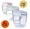 Manual Hand Chopper 500ML – 3 Blade Speedy Cutter and Food Processor for Vegetables, Fruits, and Kitchen Use