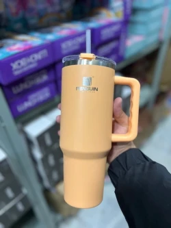 Stanley Cup Tumbler 40oz – Stainless Steel Vacuum Insulated Travel Mug with Straw and Lid