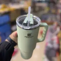 Stanley Cup Tumbler 40oz – Stainless Steel Vacuum Insulated Travel Mug with Straw and Lid