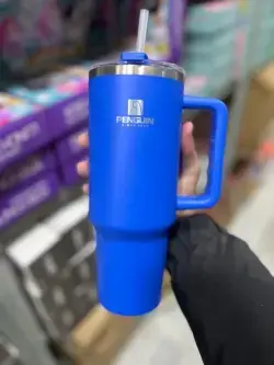 Stanley Cup Tumbler 40oz – Stainless Steel Vacuum Insulated Travel Mug with Straw and Lid