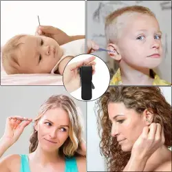 Ear Wax Removal Kit – 6 Pcs Multicolor Ear Cleaning Tool Set for Adults and Kids with Spring Ear Pick