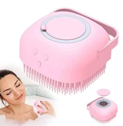 Silicone Massage Bath Brush – Soft Body Scrubber for Gentle Exfoliation and Deep Cleaning