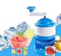 Manual Ice Crusher Machine – Easy Gola Maker for Home Use