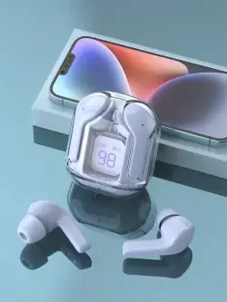 New Air 31 Wireless Bluetooth Earbud – Single Hanging Ear Headset with Mic